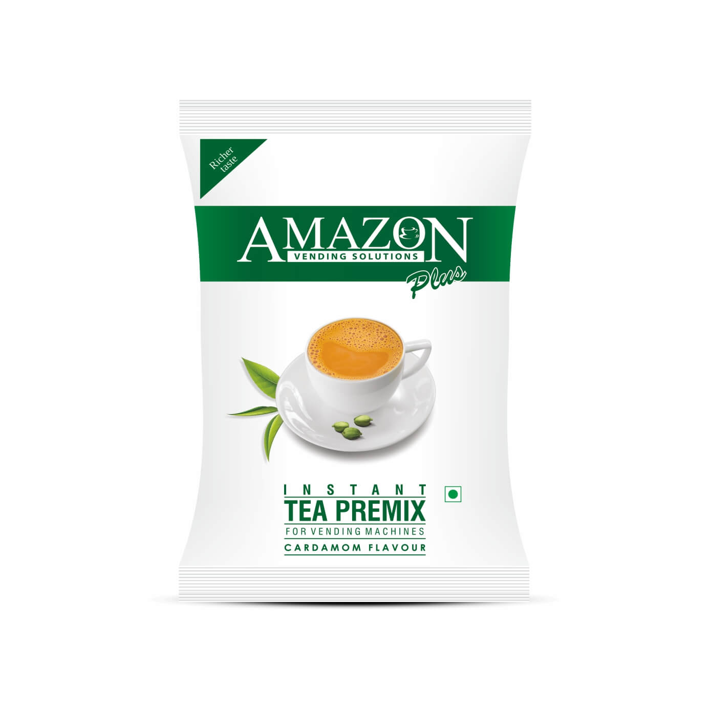 Amazon 3 in 1 Instant Cardamom Plus Tea Premix Powder for Vending Machines