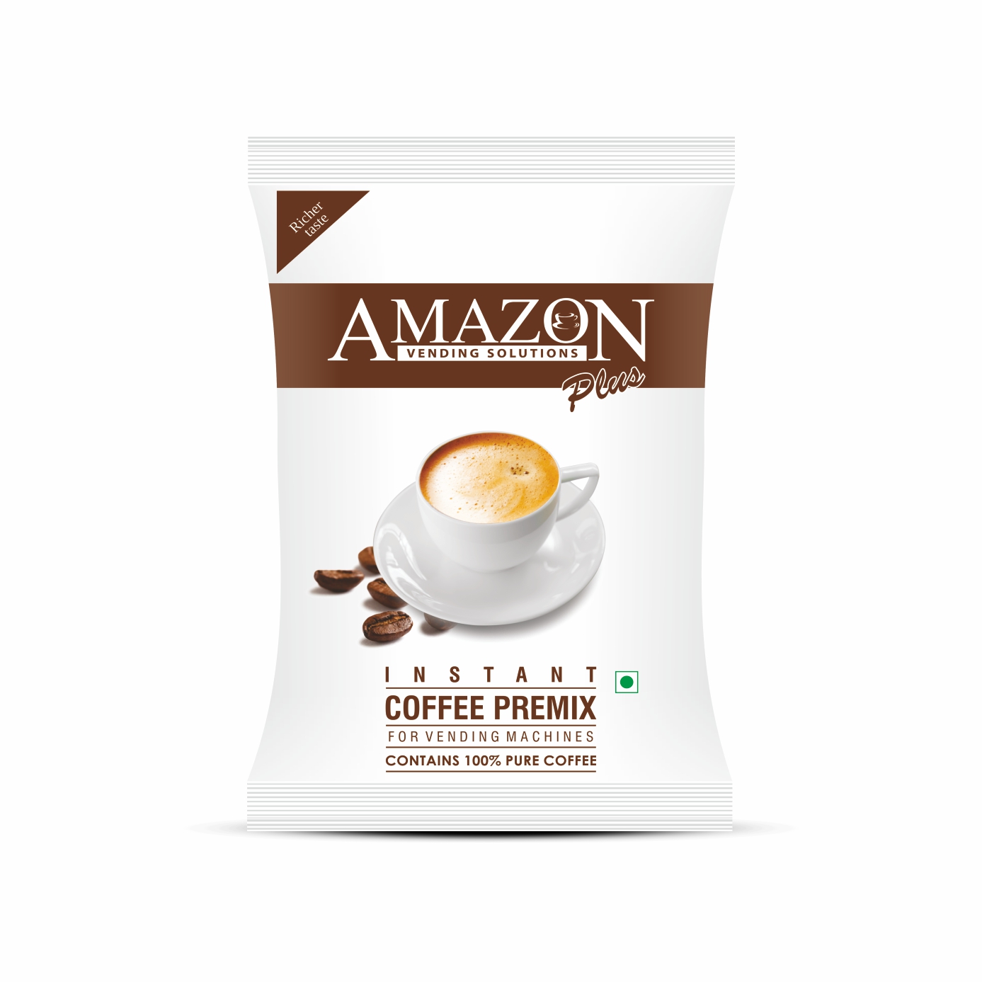Amazon 3 in 1 Plus Instant Coffee Premix Powder for Vending Machine