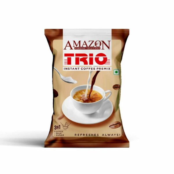 Amazon Trio 3 in 1 Instant Coffee Premix Powder for Vending Machines
