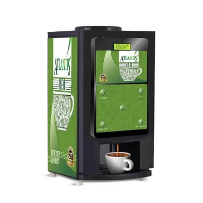 Atlantis Air Press Touchless Tea and Coffee Vending Machine