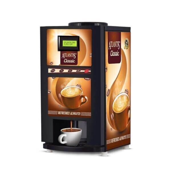 Atlantis Air Press Touchless Tea & Coffee Vending Machine 2 Beverage Option