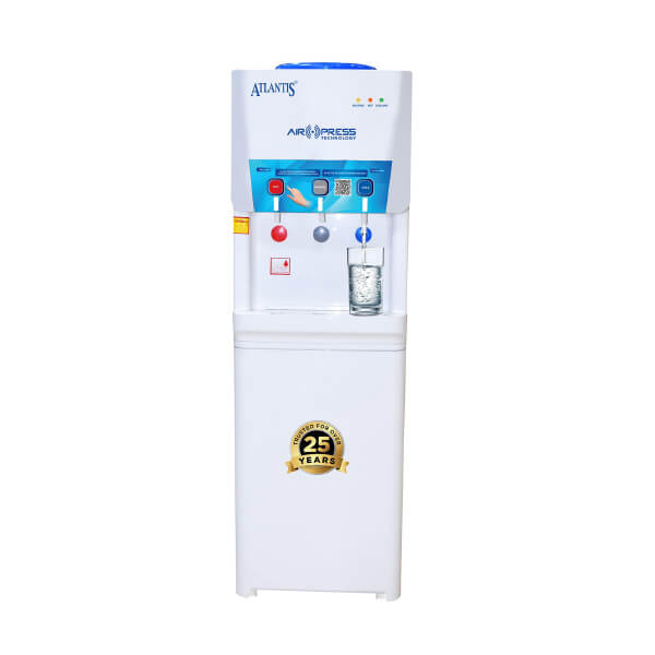 Atlantis Air Press Touchless Hot Normal and Cold Table Top Water Dispenser